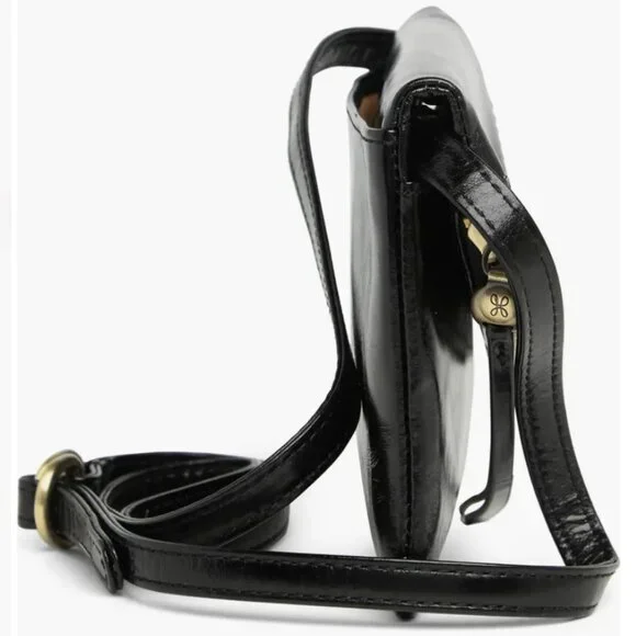 HOBO Wink Leather Crossbody Bag - Black NWOT - Picture 3 of 6
